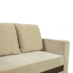 Oslo LHF Chaise + RHF 2 Seater Beige Fab