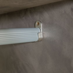 Dreamscape Wardrobe 5 Doors With 2 Drawers Dark Ash Glossy & Light Ash