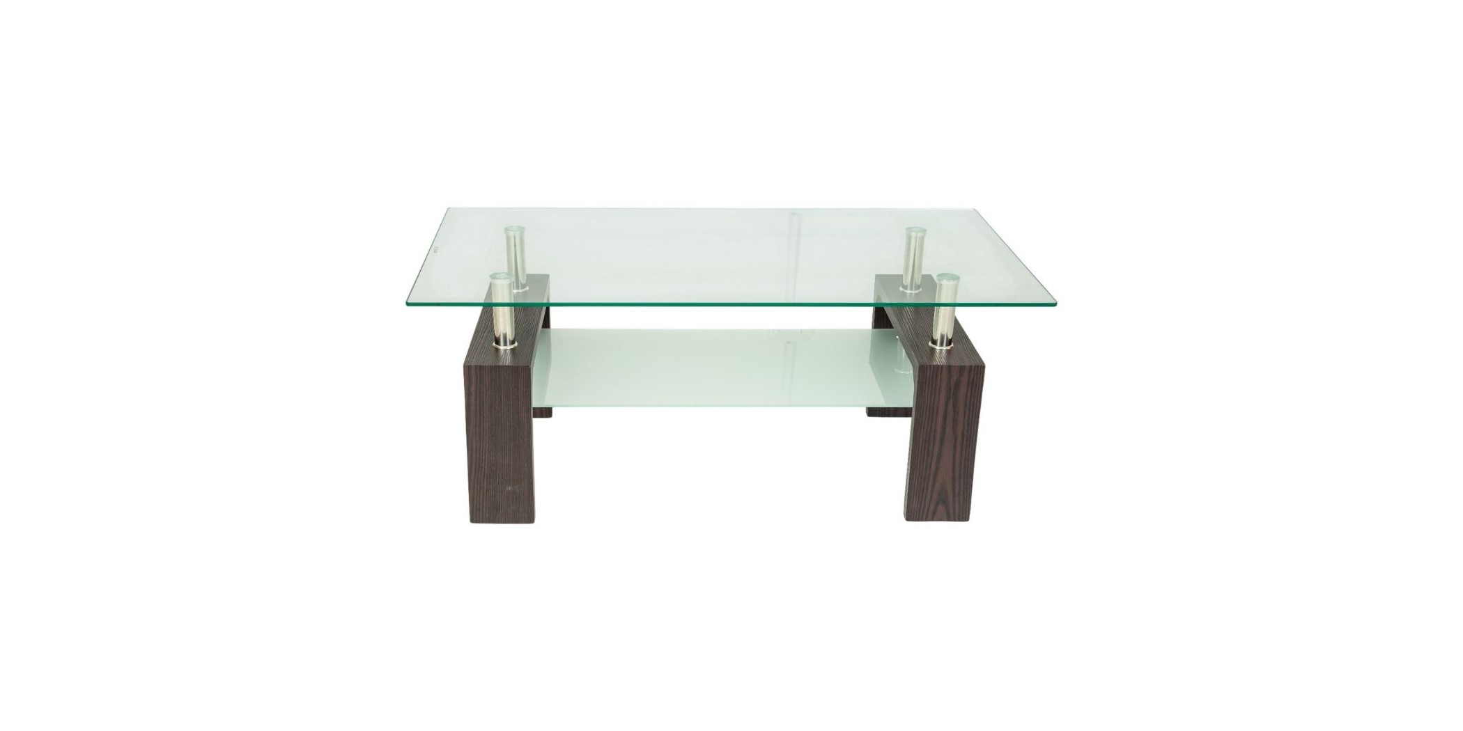 Mali Coffee Table MDF Legs/G.Top & Shelf