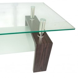 Mali Coffee Table MDF Legs/G.Top & Shelf