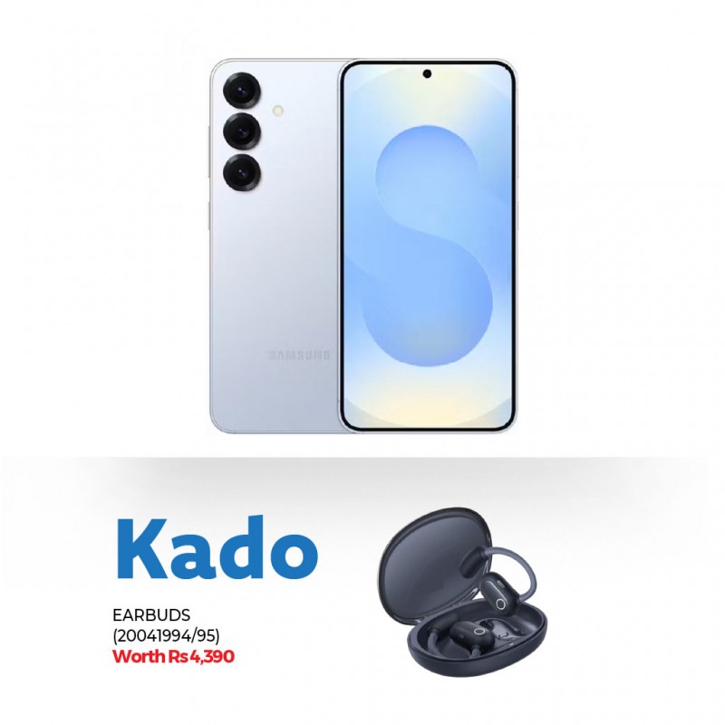 Samsung Galaxy S25 Blue & Free Baseus Eli Sport 1 Open-Ear Tws Earbuds Samsung Galaxy S25 Blue & Free Baseus Eli Sport 1 Open-Ear Tws Earbuds