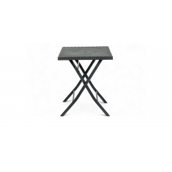 Panama Table & 2 Chairs Black