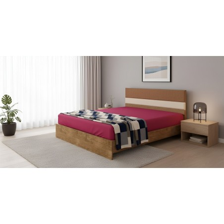 Chanelle Bed 180x200 cm Dark Walnut In MDF