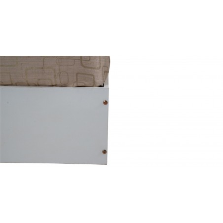 Casablanca Bed 150x190 cm Golden Oak & White MDF