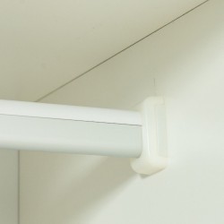 Chanelle Wardrobe 2 Doors Sliding Opera Walnut MDF