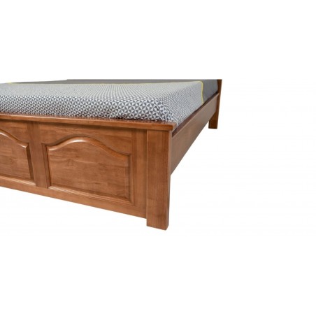 Deluxe Bed 180x200 cm Rubberwood
