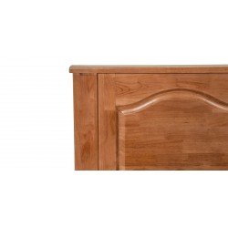 Deluxe Bed 180x200 cm Rubberwood