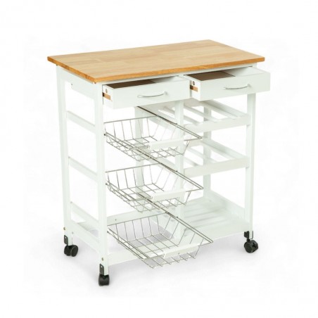 Maryland Kitchen Island Cart Trolley