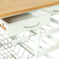 Maryland Kitchen Island Cart Trolley