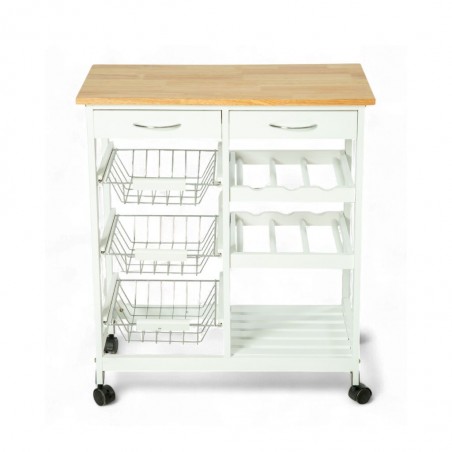 Maryland Kitchen Island Cart Trolley