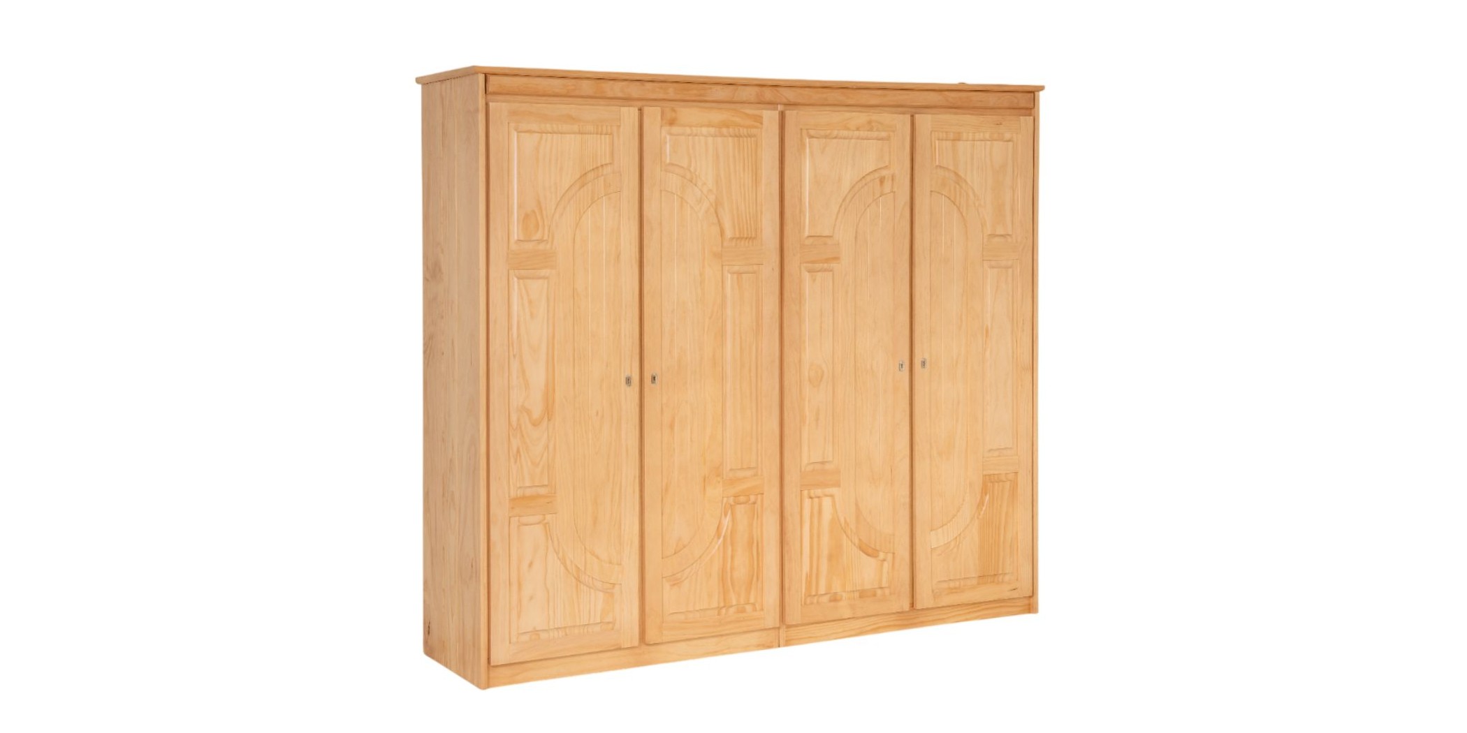 Pearl Wardrobe 4 Doors Pine