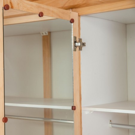 Pearl Wardrobe 4 Doors Pine