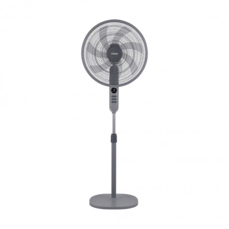 NNIO N1840DCSFR 18" BLDC Grey Stand Fan 2YW With Remote