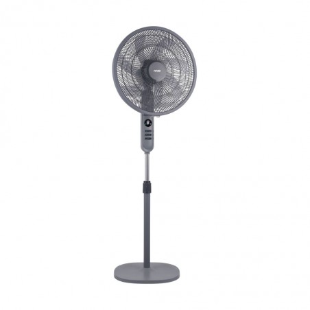 NNIO N1840DCSFR 18" BLDC Grey Stand Fan 2YW With Remote