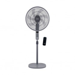 NNIO N1840DCSFR 18" BLDC Grey Stand Fan 2YW With Remote