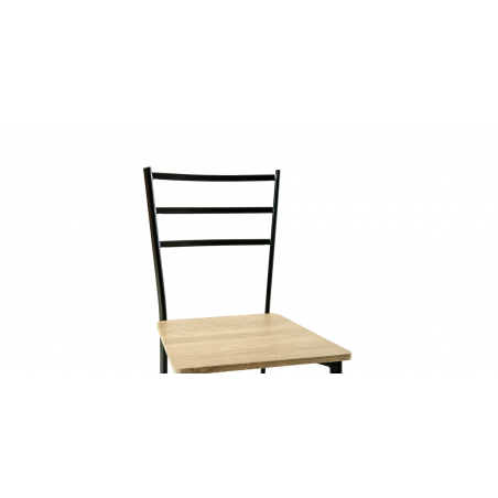 Rugga Table and 4 Chairs Metal/MDF