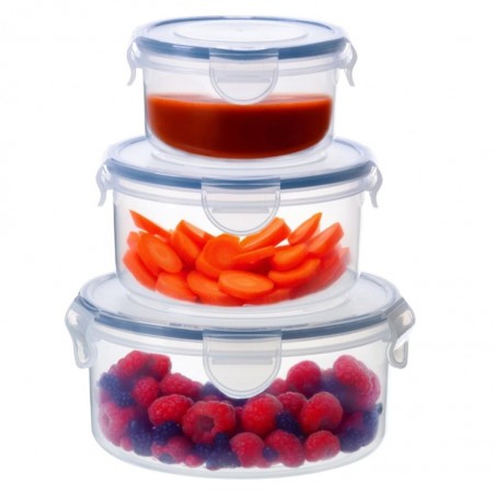Westinghouse WCFC002706A 0.4L+0.8L+1.5L Round Food Storage Box