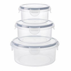 Westinghouse WCFC002706A 0.4L+0.8L+1.5L Round Food Storage Box