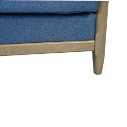 Albert 1 Str Sofa Fabric Blue