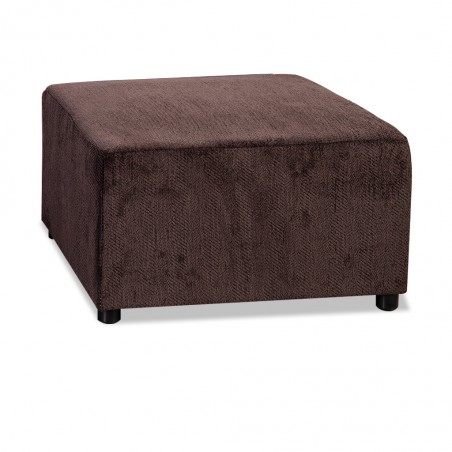 Tola Sofa Corner In Brown Fabric