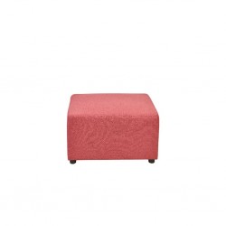 Tola Corner in Burgandy Fabric