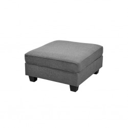 Bella Corner RHF Chaise + LHF 2Str+Otto Fabric Grey