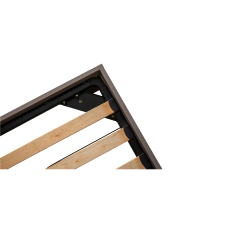 Garnelia Bed 160x200 cm Relic Oak & Smoky MDF/Particle Board