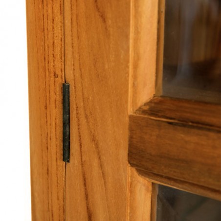 Borden Bookcase Cabinet Natural Teak