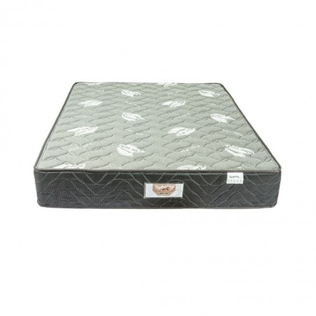 Slumberland New York Supreme Double 137x190 cm Black Fabric