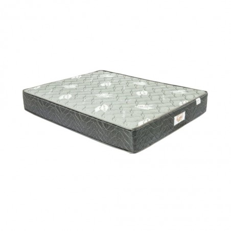 Slumberland New York Supreme Double 150x190 cm Black Fabric