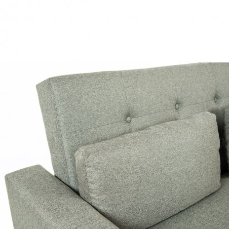 Pau Sofa Bed Grey Fabric Color Como 12 Polyester