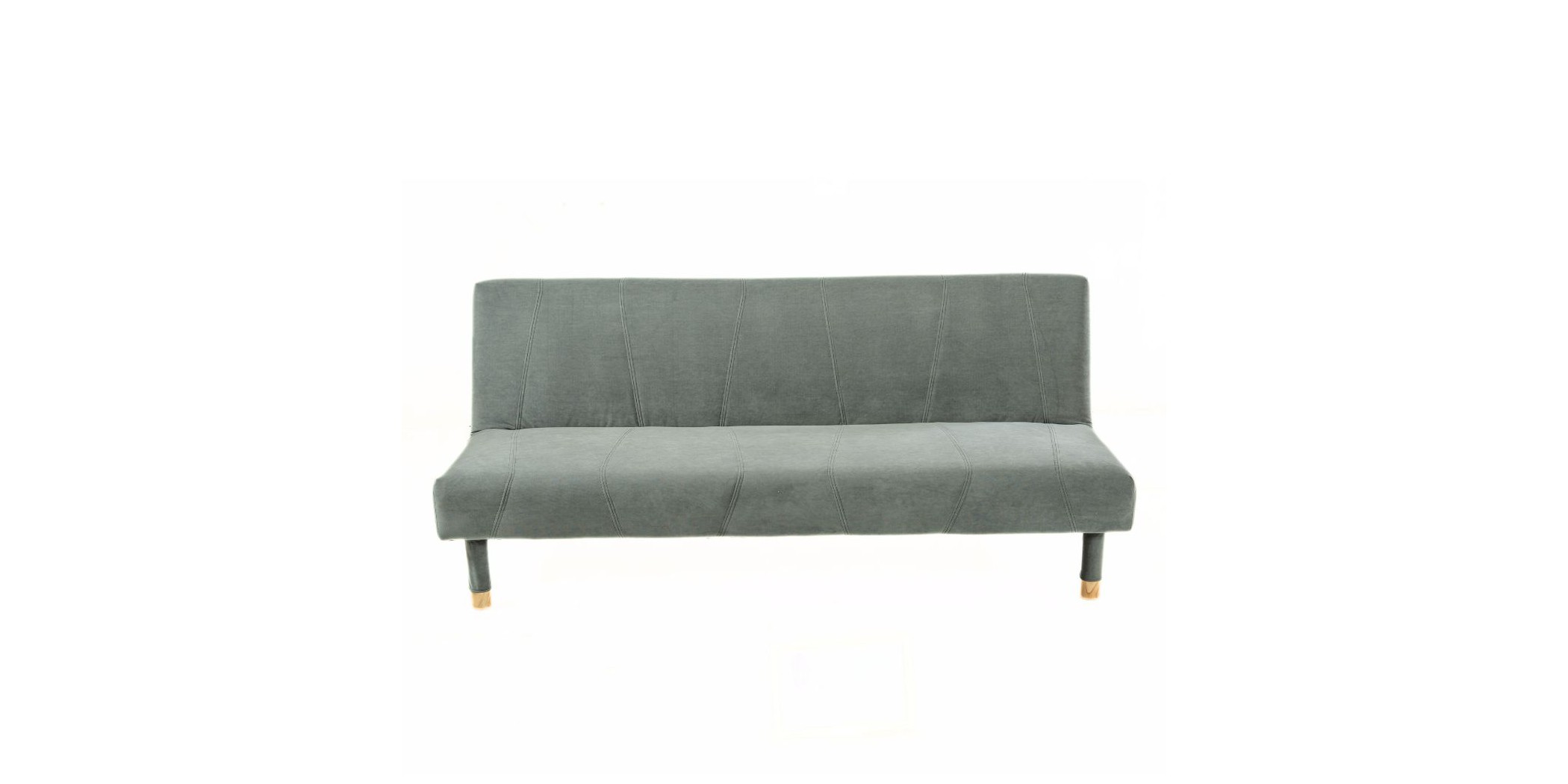 Ulrich Sofa Bed Grey Velvet