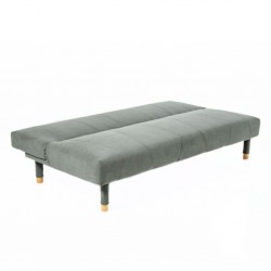 Ulrich Sofa Bed Grey Velvet
