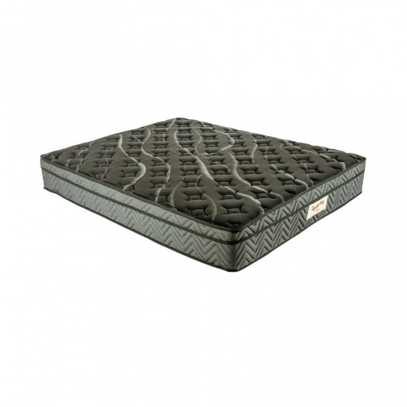 Slumberland Dallas Comfort 150x190 cm Dark Grey Soft