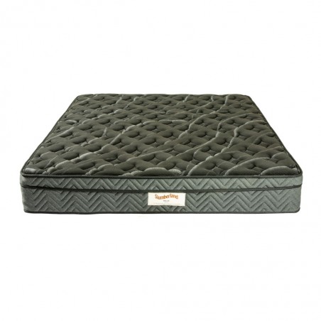 Slumberland Dallas Comfort 180x200 cm Dark Grey Soft