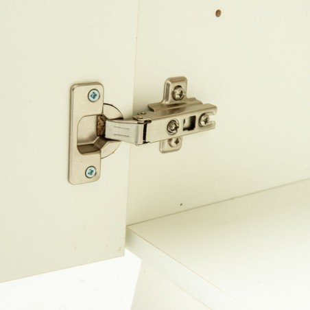 Betrix Low TV Cabinet Sandstone & White