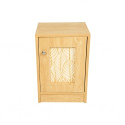 Luma Night Table With 1 Door In Melamine MDF