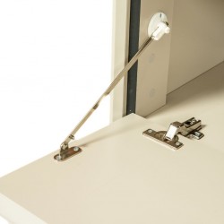 Arona Low TV Cabinet Sand & Black