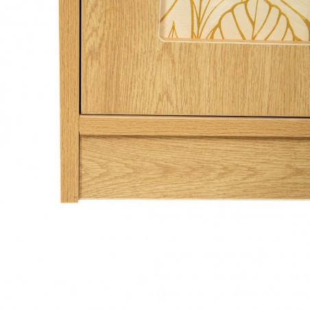 Luma Night Table With 1 Door In Melamine MDF