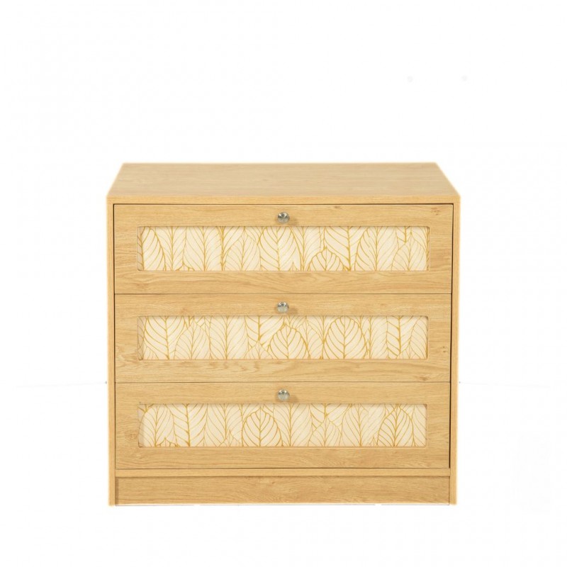 Luma Chest Of 3 Drawers In Melamine MDF