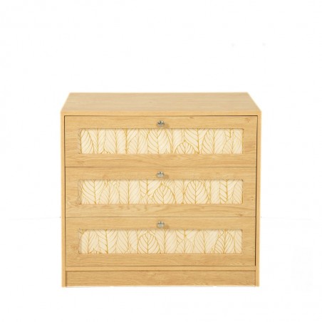 Luma Chest Of 3 Drawers In Melamine MDF