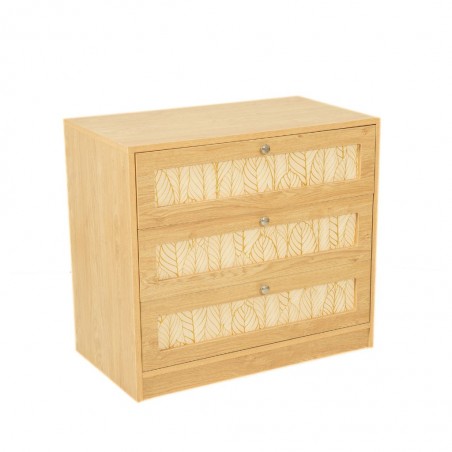 Luma Chest Of 3 Drawers In Melamine MDF