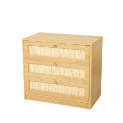 Luma Chest Of 3 Drawers In Melamine MDF