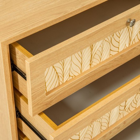 Luma Chest Of 3 Drawers In Melamine MDF