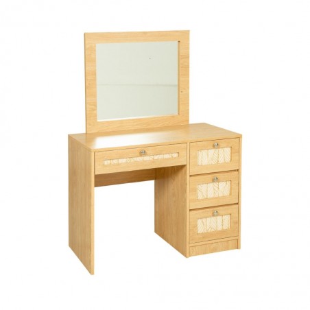 Luma Dressing Table With 4 Drawers In Melamine MDF