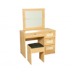 Luma Dressing Table With 4 Drawers In Melamine MDF