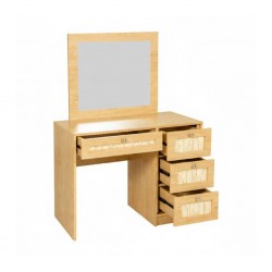 Luma Dressing Table With 4 Drawers In Melamine MDF