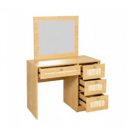 Luma Dressing Table With 4 Drawers In Melamine MDF