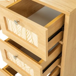 Luma Dressing Table With 4 Drawers In Melamine MDF