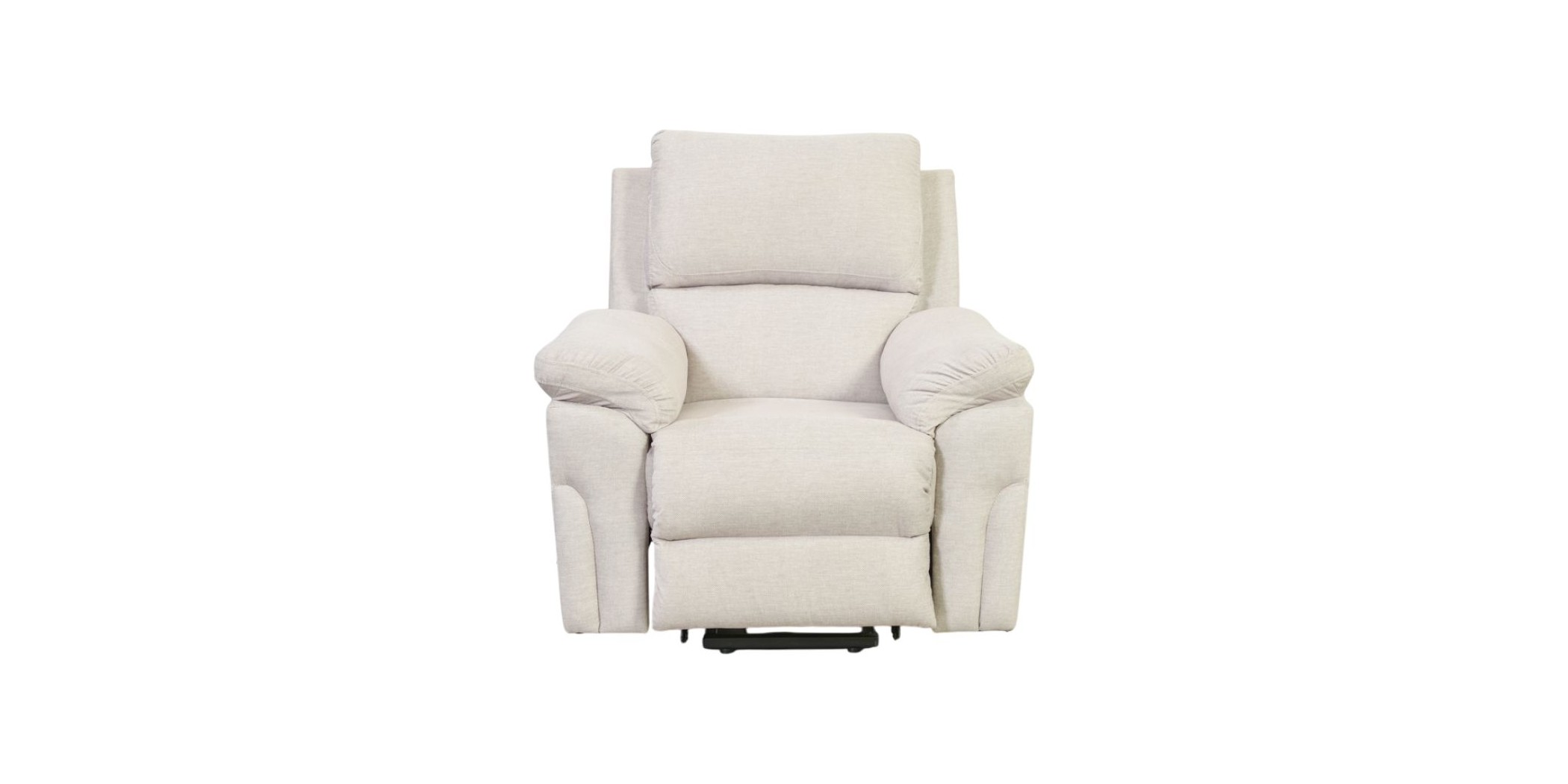 Horizon Recliner Chair Tilt & Lift Fab Linen Beige